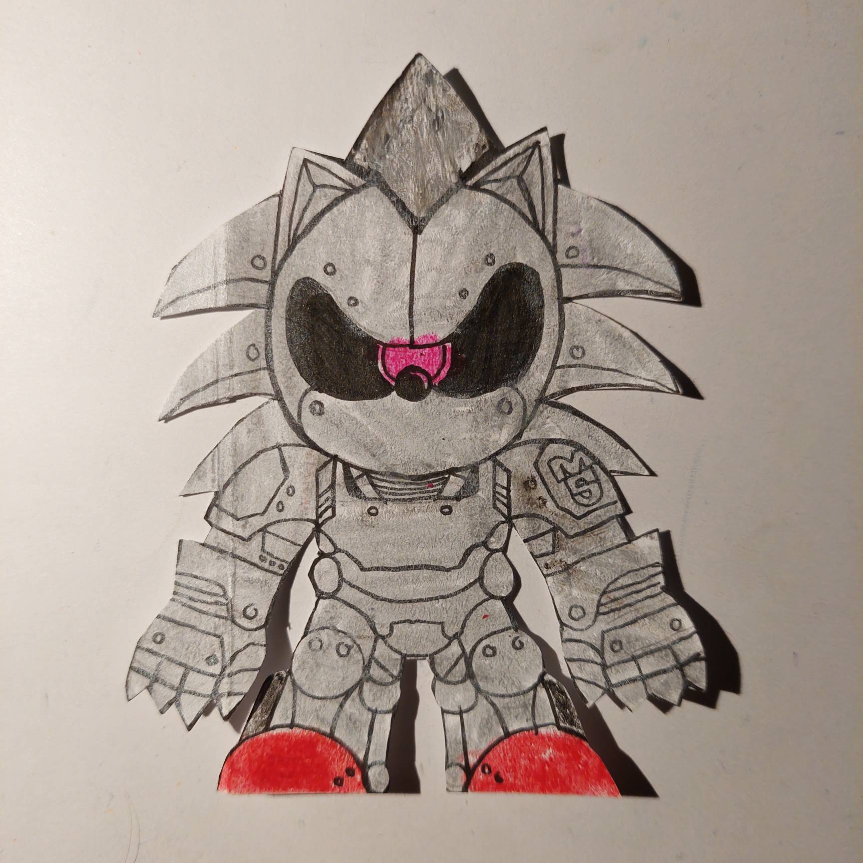 Silver Sonic (*Robo Sonic*) by bruotaku on DeviantArt