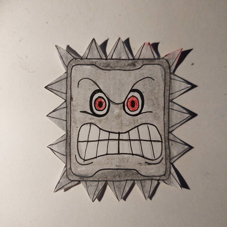 Thwomp by bruotaku on DeviantArt