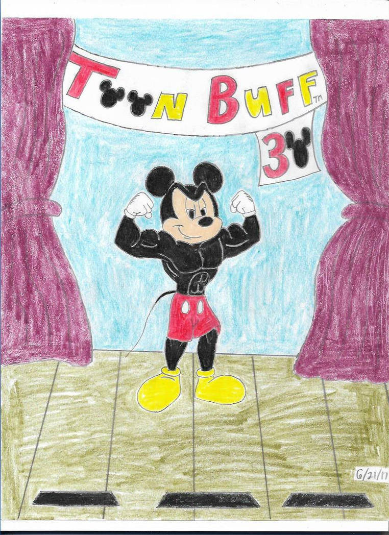 Toon buff #30 mickey mouse by adrianbayubudiono on DeviantArt