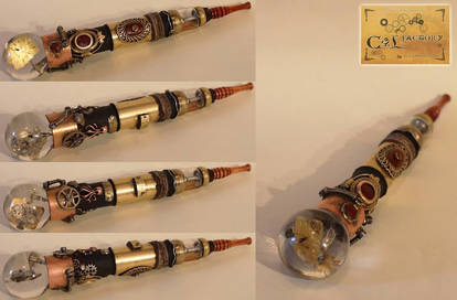 e-cigarette steampunk MOD vape number 21