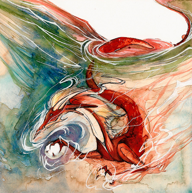 River Dragon O Ka Fee by RubisFirenos