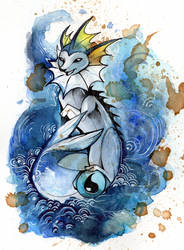 Pokemon Vaporeon O Ka Fee