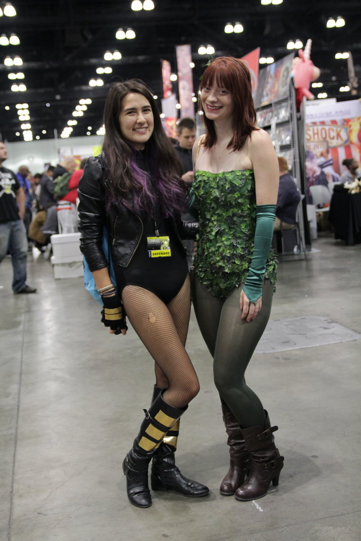 Poison Ivy and Black Canary Cosplay