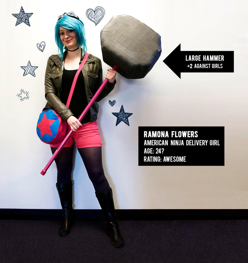 Ramona Flowers - American Ninja Delivery Girl