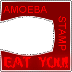 Amoeba Stamp EAT YOU v1