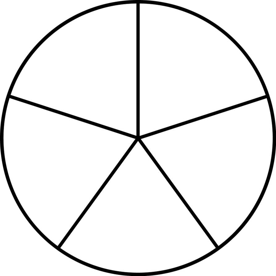 Школа 5 круг на. Круг деленный на 5 частей. Разделить круг на 5 частей. Деление круга на 5 равных частей. Круг с пятью секторами.