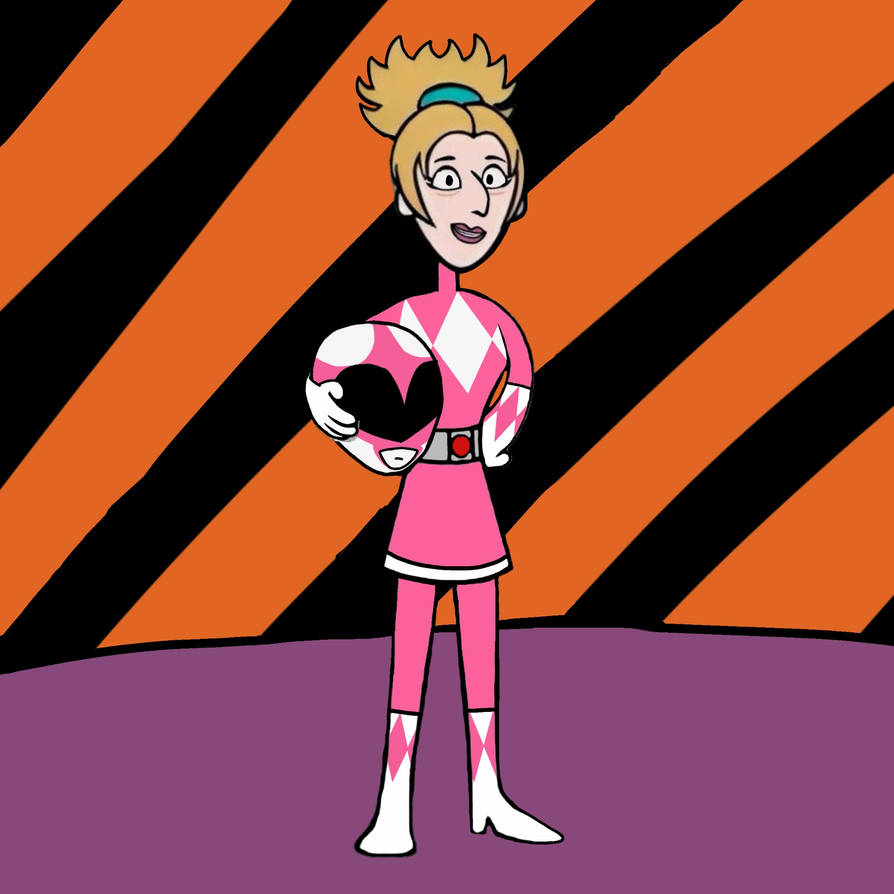 Lady Redundant Woman dressed as The Pink Ranger by adriantheanimator02 ...