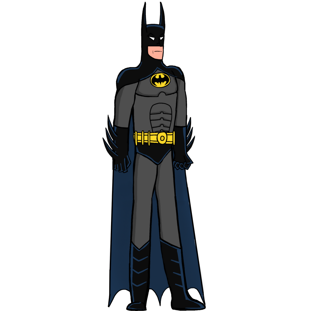 Batmab Body My Drawing of Batman! (Full body) by adriantheanimator02 on DeviantArt