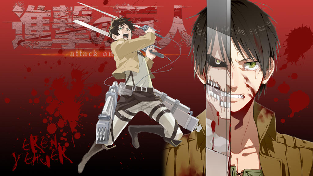 Shingeki no kyojin - Eren Yeager Wallpaper