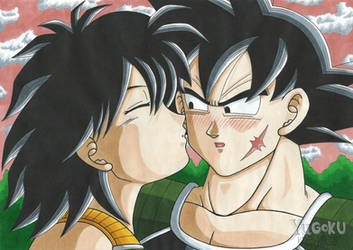 Bardock and Gine