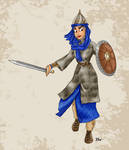 Historical Disney Warrior Princess - Jasmine by Pelycosaur24