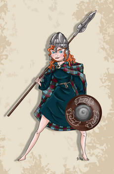 Historical Disney Warrior Princess - Merida