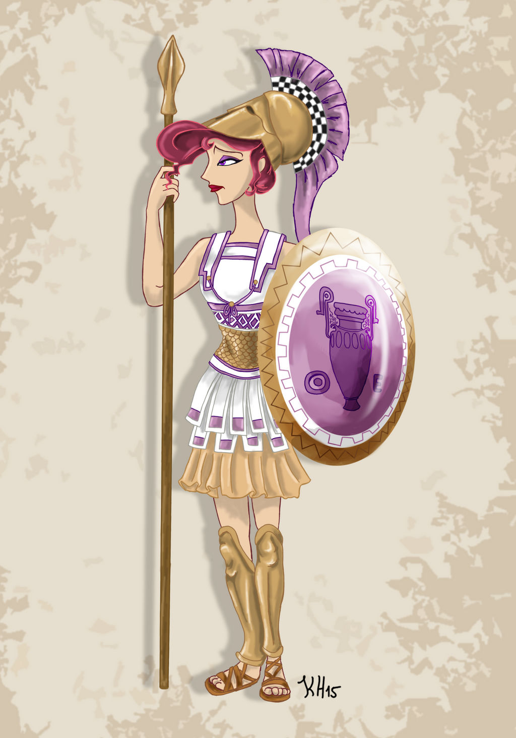 Historic Meg - Disney Warrior Princess