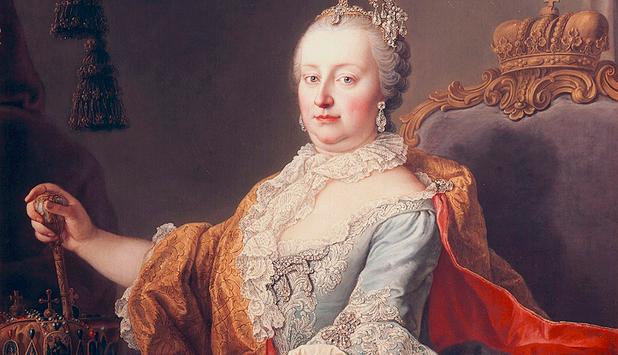 Maria Theresia. Gemlde von M. v by Pelycosaur24
