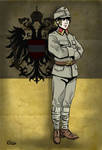 Female Austro-Hungarian Soldier by Pelycosaur24