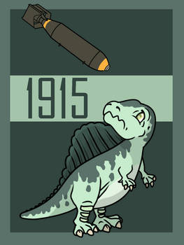 Spinosaurus Chibi - 1915