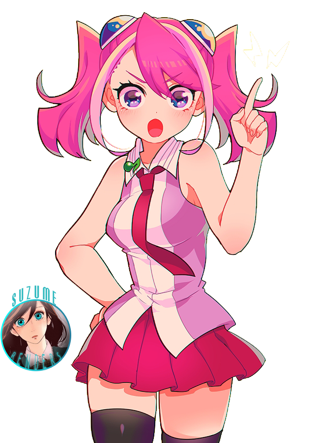 Pink Hair Unity Pink hair render by AkatsukiAnnie on DeviantArt
