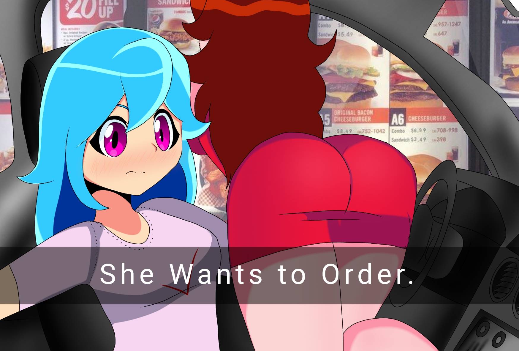 She wants to order. by Ishanay on DeviantArt