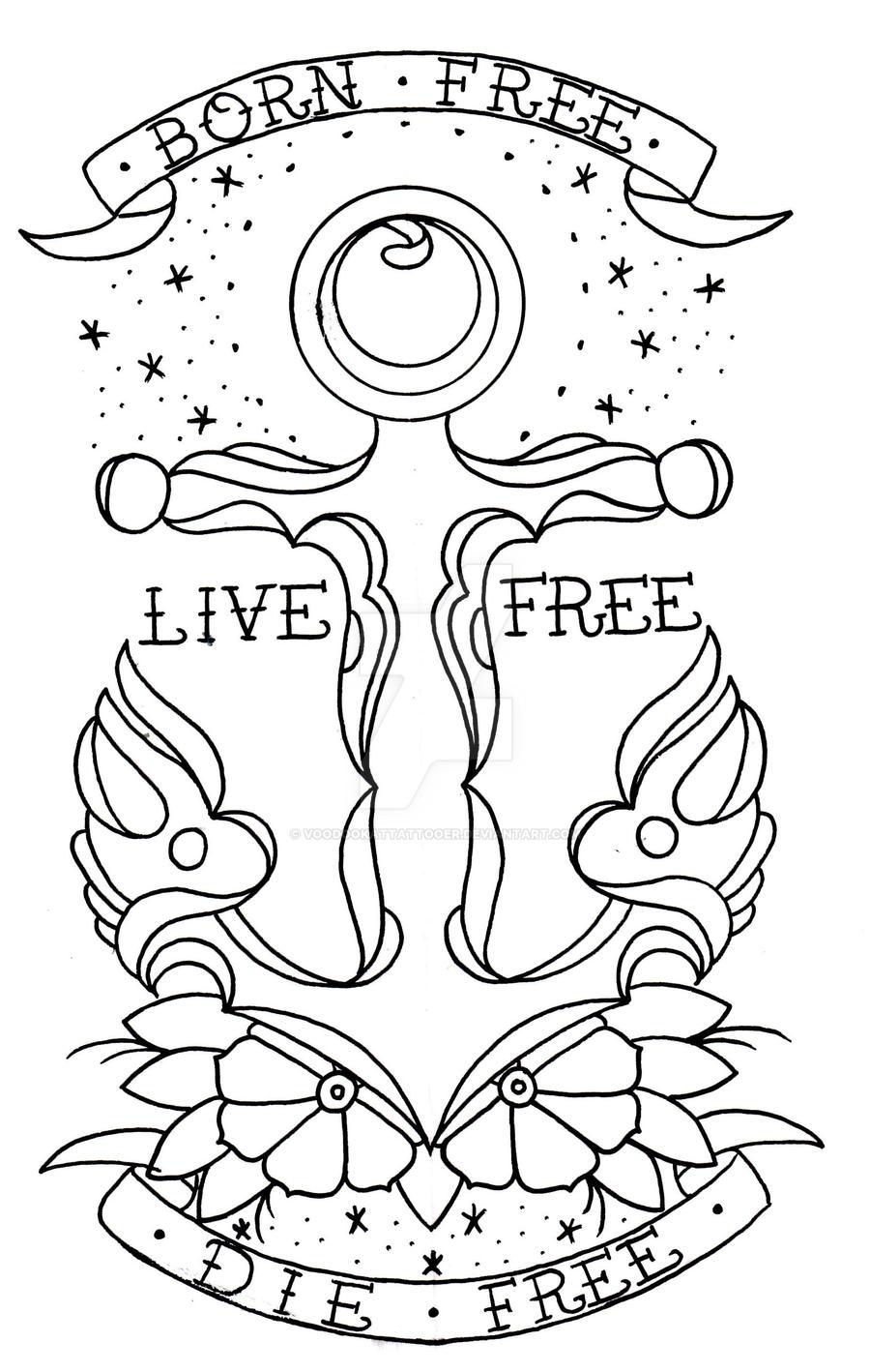Born Free Live Free Die Free by VoodooKatTattooer on DeviantArt
