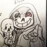 Sketch of Dust!Sans