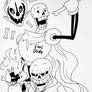 Sans and Papyrus 