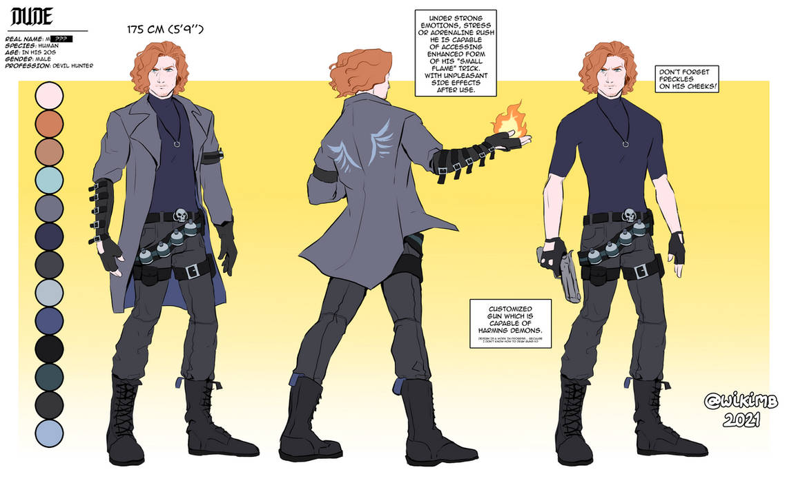 OC Reference Sheet By StitchFanPL On DeviantArt