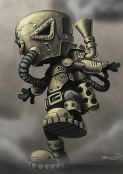 Steampunk Character WIP 3