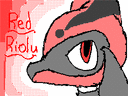 Red the Riolu by TheDollarTurtle on DeviantArt