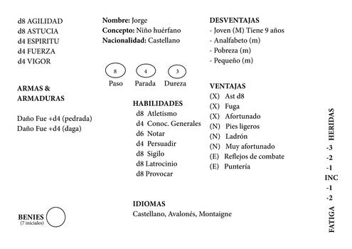 Ficha - Savage Septimo Mar - 003 - Jorge