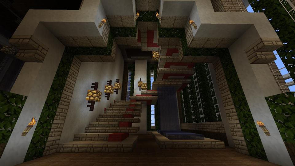 staircase design by Minecraft-Cribs on DeviantArt