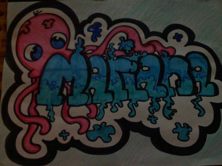 my name in bubble letters by AGraphicGeek on DeviantArt