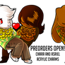Chara and Asriel Charm