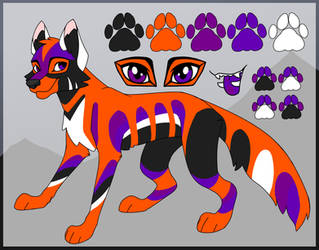 Adoptable - Halloween Wolf