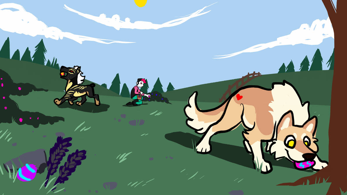 3/25 CE 1 - Spring Teamwork by Polyhexian on DeviantArt