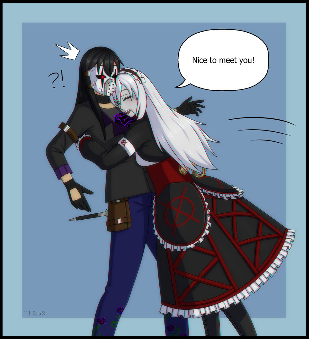 Slenderverse (Slenderverse) Nice to meet you! -Redraw- by L0ra2 on DeviantArt