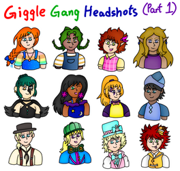 Giggle Gang headshots! (Part 1)