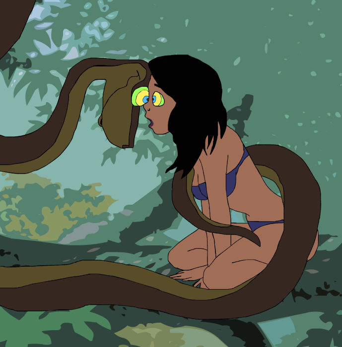 Kaa and Shanti enconter 09 by ewandfufan01 on DeviantArt.