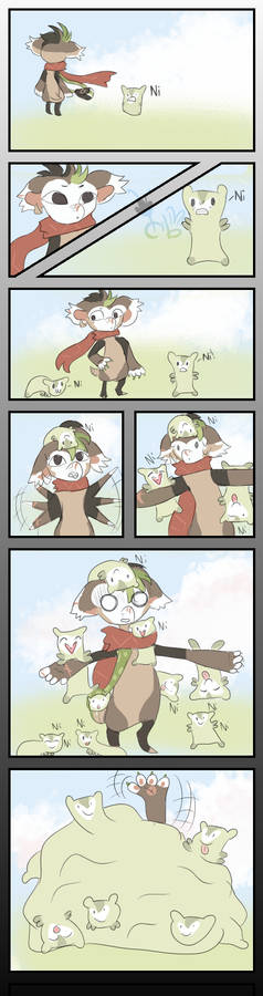 Pead invasion comic strip!! BB myo entry thingy?