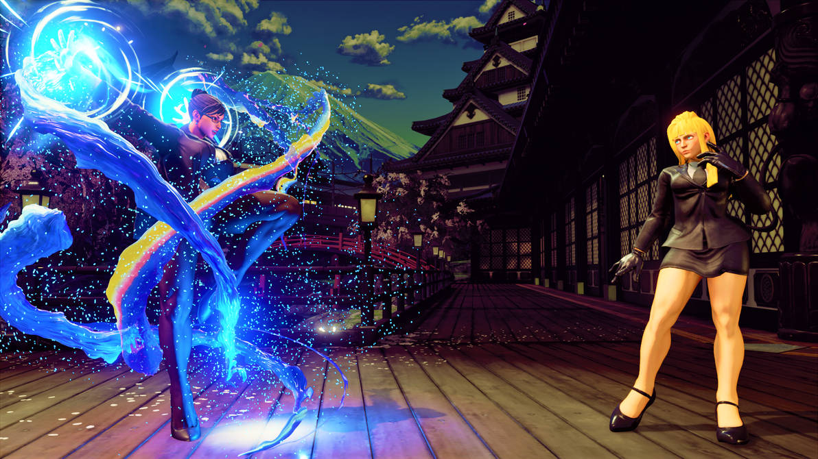 Chun-Li VS Kolin by Egorspaiker on DeviantArt