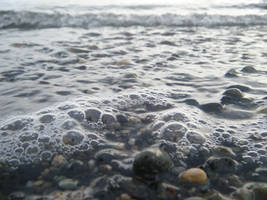 rocks bubbles