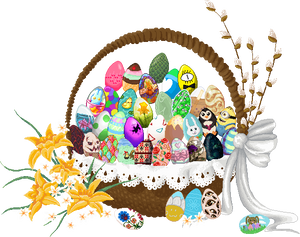 Easter eggs Pixelchallenges collaboration