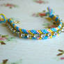 rainbow Chevron friendship bracelet