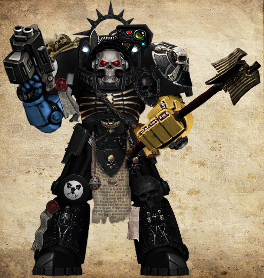 Trenching Fists Chaplain Terminator by Algrim-Whitefang on DeviantArt