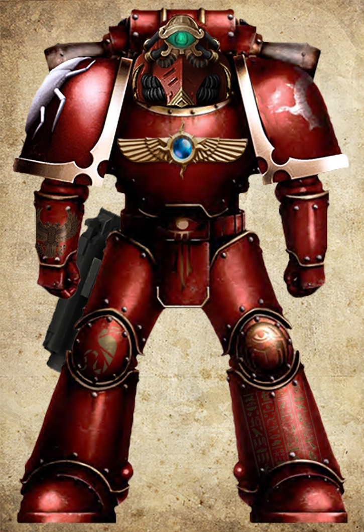 Created the Pre-Heresy Thousand Sons heraldry (Code: 7TREXE9M85S) :  r/armoredcore