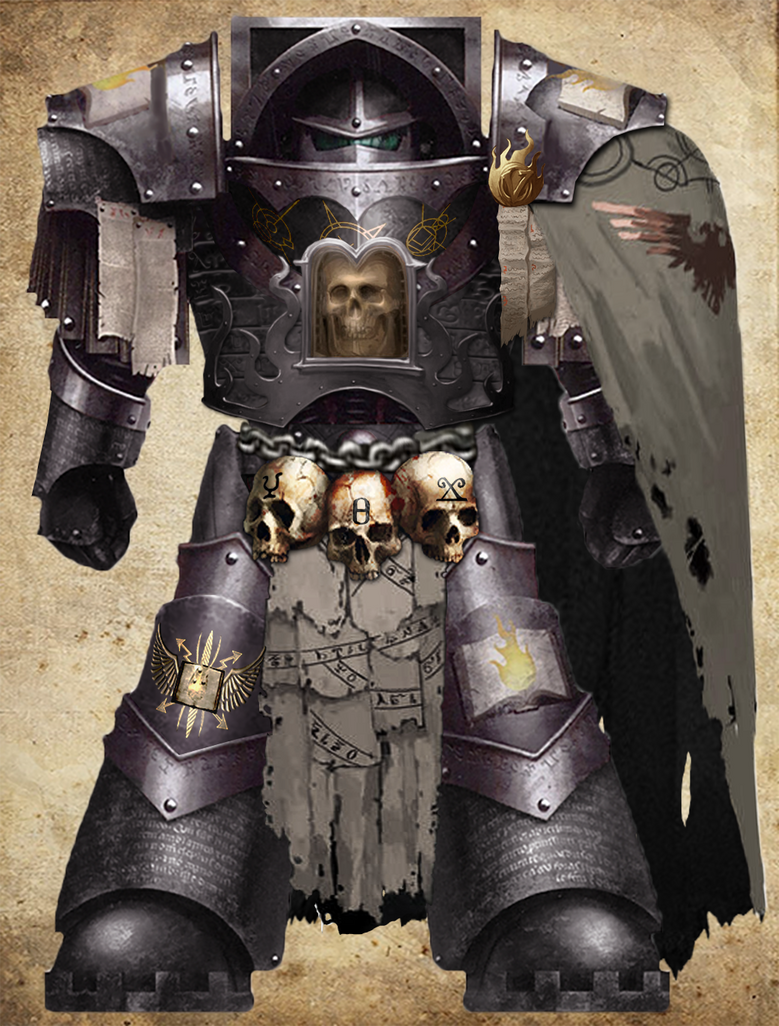 Word Bearers PreHeresy Cataphractii Terminator by AlgrimWhitefang on