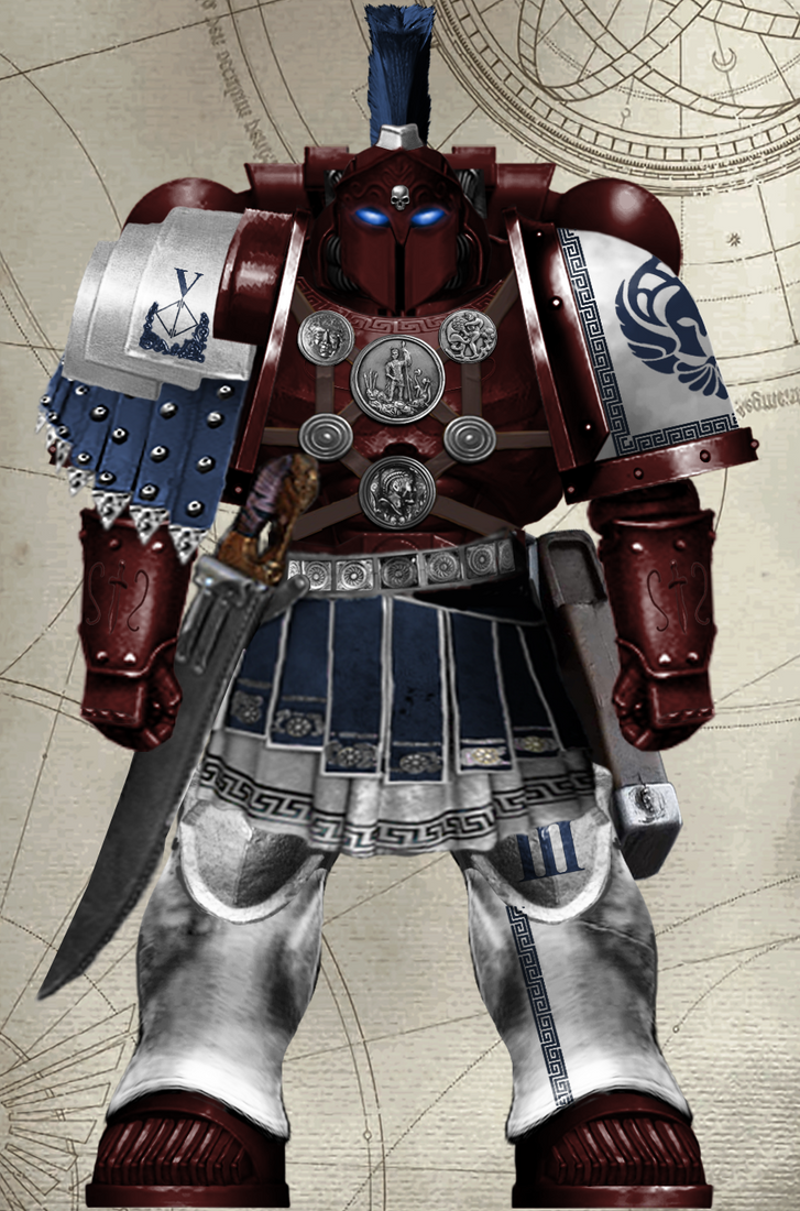 Myrmidon Decurion (Sergeant) by Algrim-Whitefang on DeviantArt