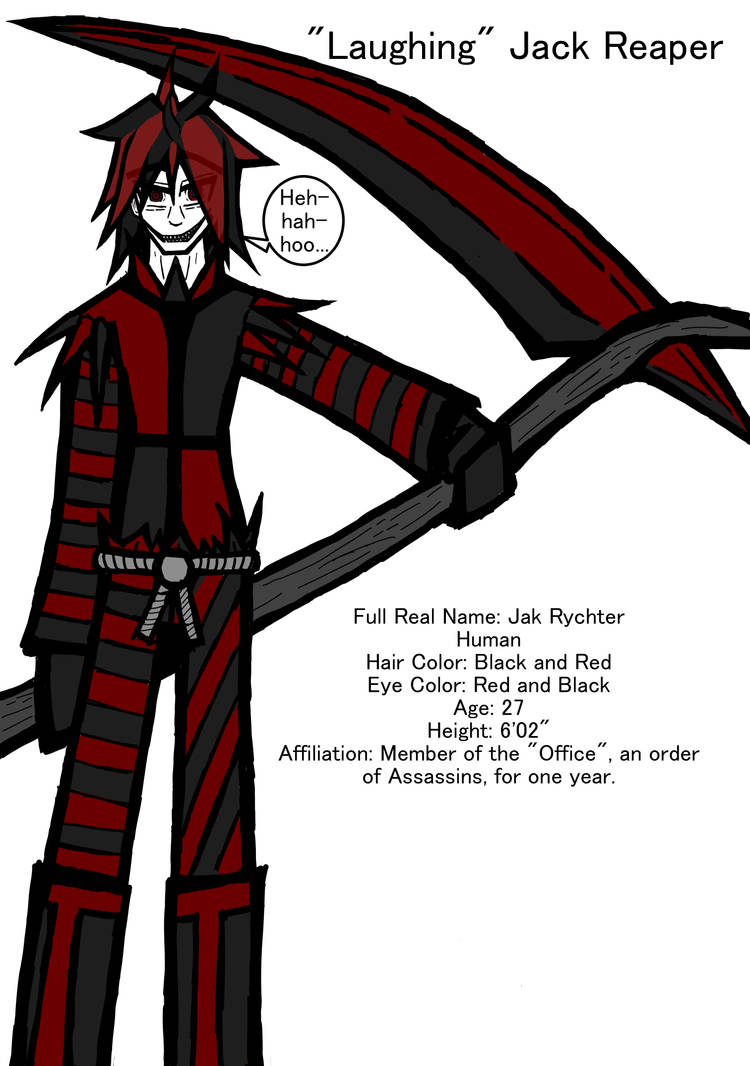 Jack Rabbit Reaper 'Laughing' Jack Reaper Character Bio by MonochromePsycho on DeviantArt