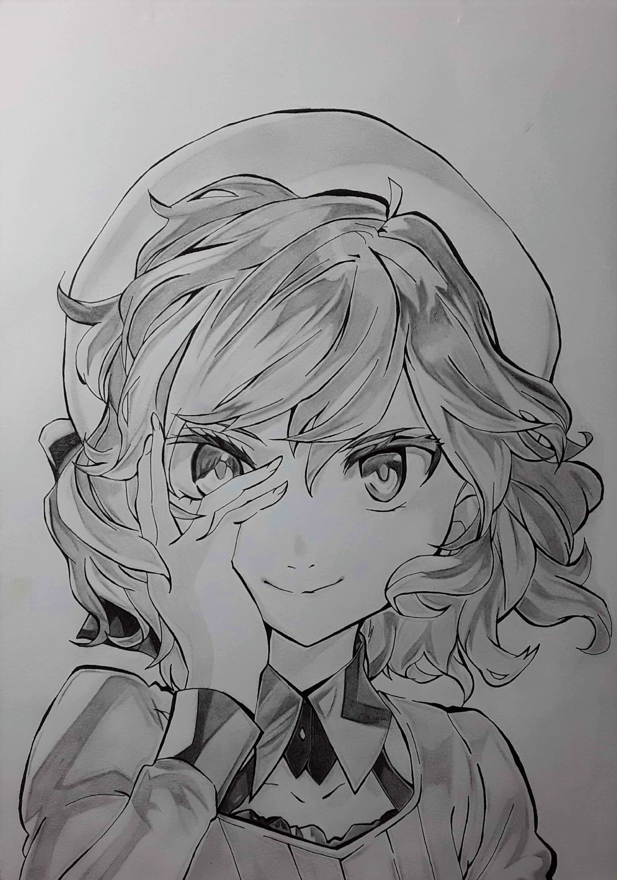 iwanaga kotoko (kyokou suiri) drawn by ding36