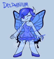 Flower Fairy Adopt 2 - Delphinium