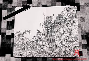 Moleskine Doodle - Rat Town